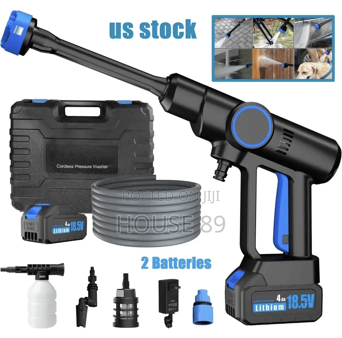 MDHL Cordless Car Washer Kit