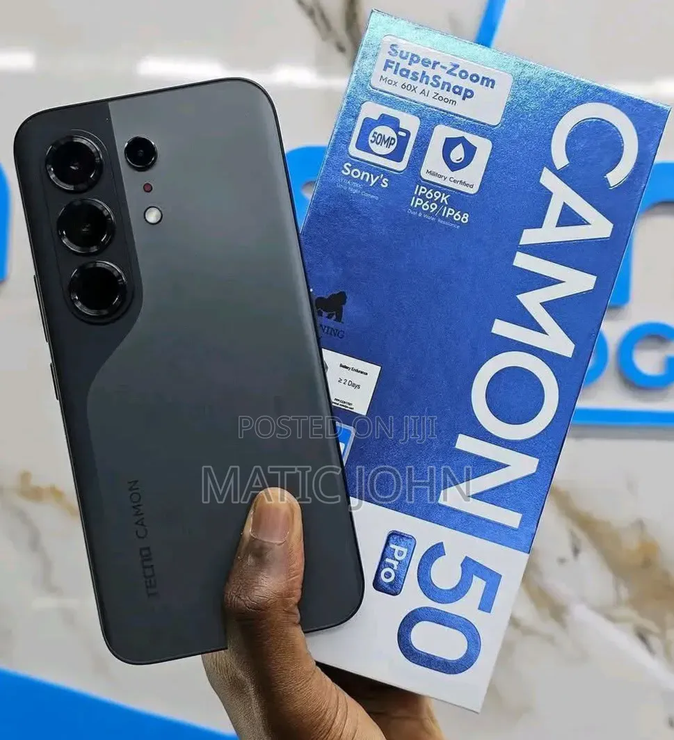 New Tecno Camon 50 Pro 256 GB Green