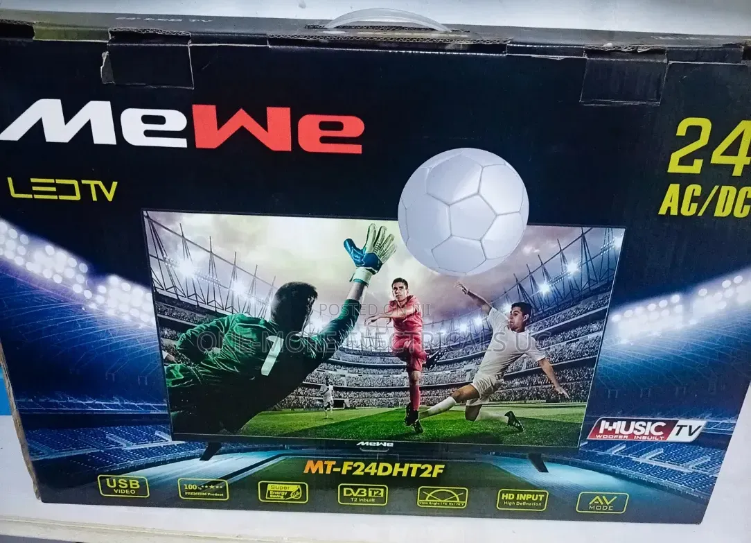 MEWE Digital TV 24inch With Inbuilt Decorder.