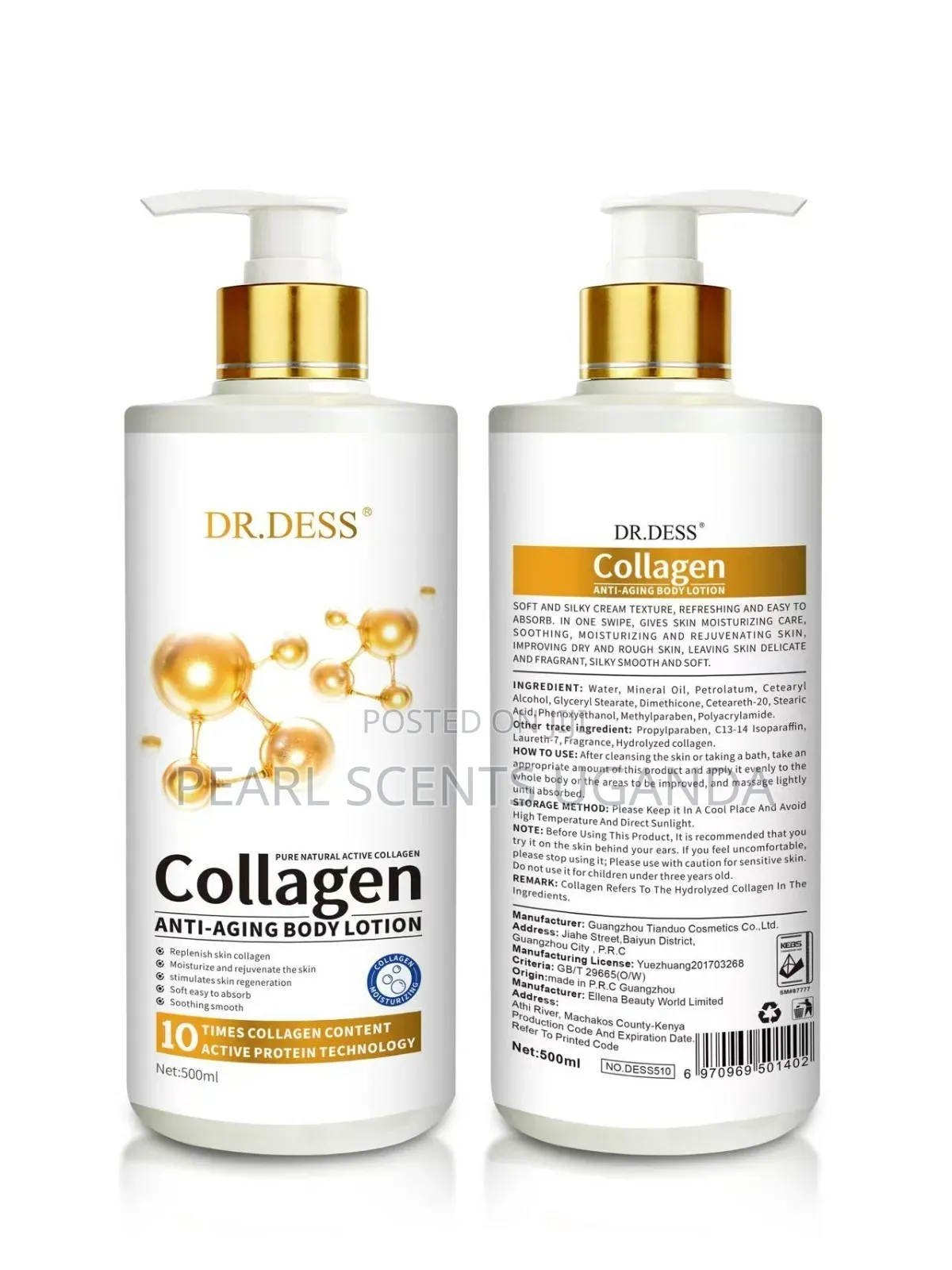 Dr Dess Body Lotion and Body Wash