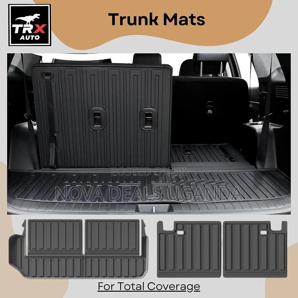 3D Car Floor Mats for Toyota Land Cruiser Prado 2024 7 Seater