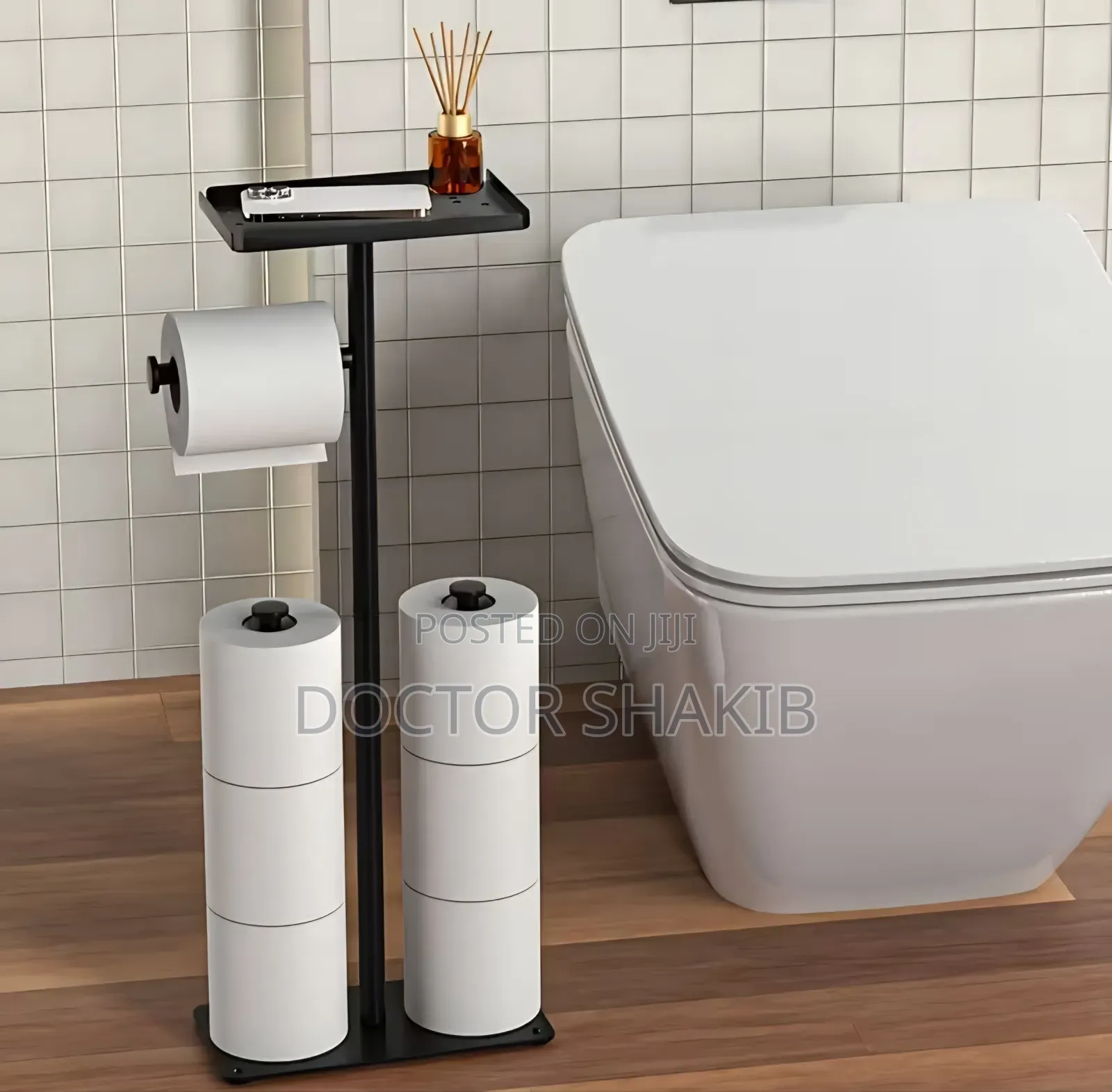 Freestanding Toilet Paper Holder