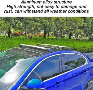 Car Roof Rack Cross 41in Universal Aluminum Alloy Roof Rack Crossbars