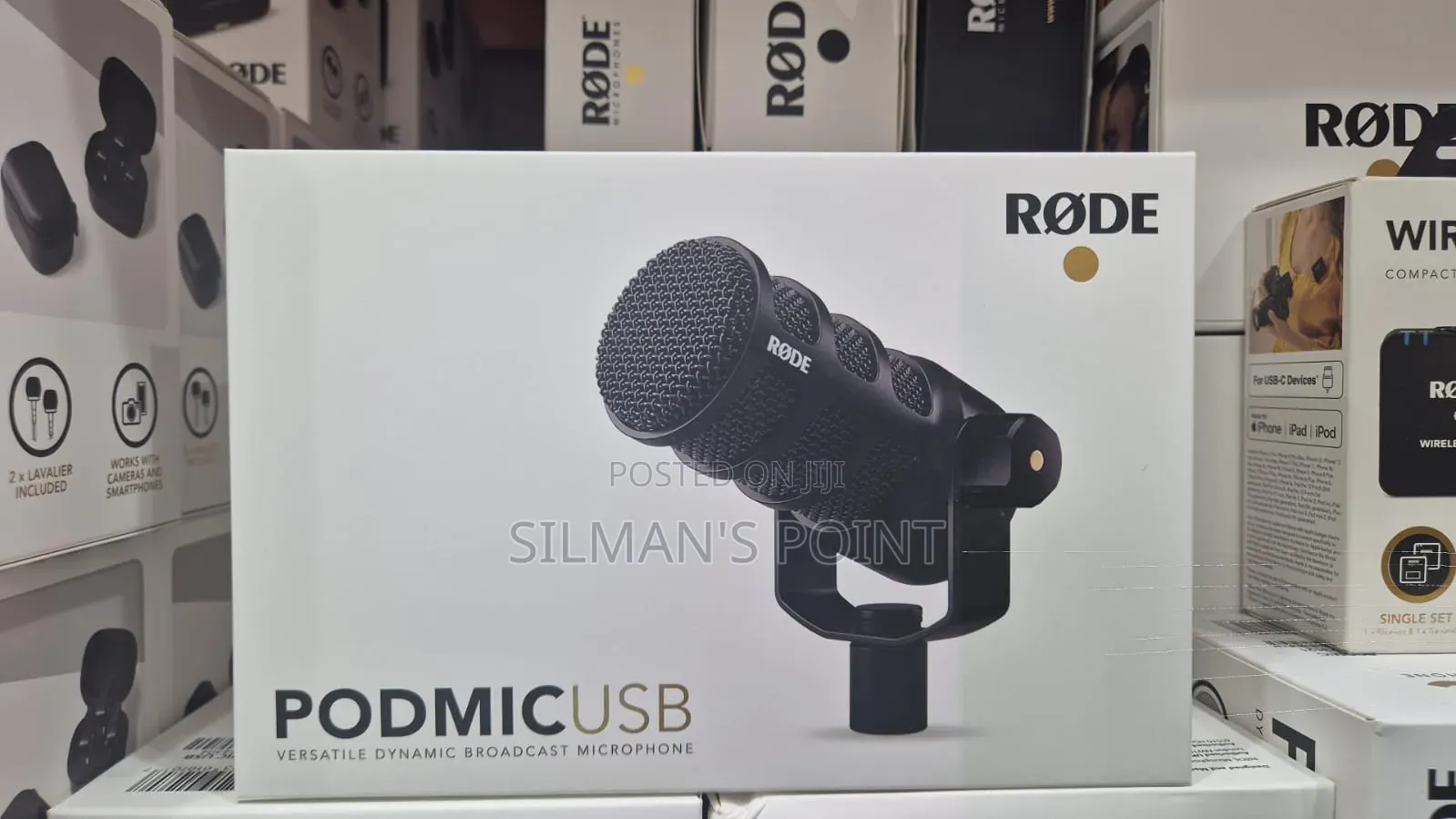 The New Rode Podmic USB Black