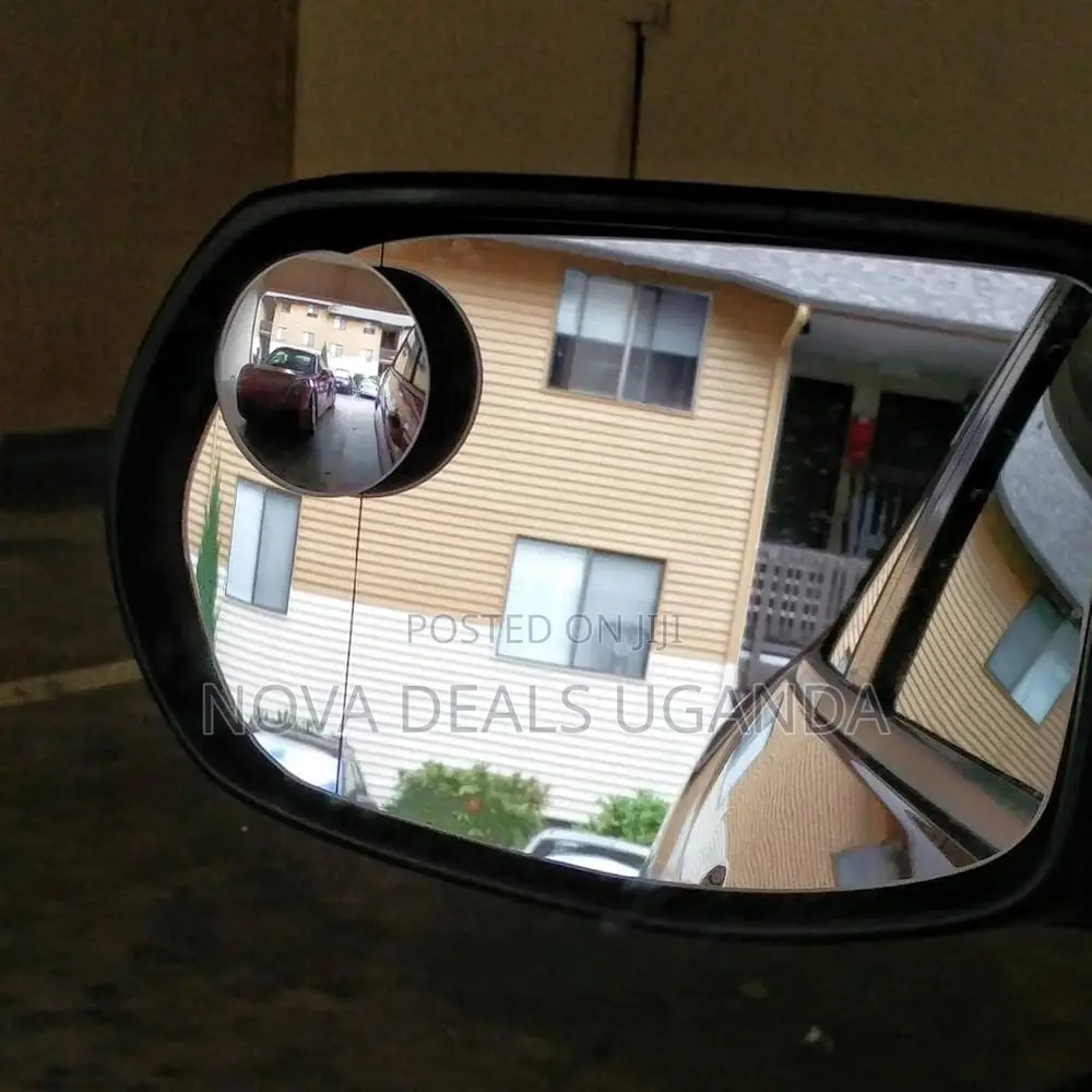 Nd Spot, 2" Round HD Glass Convex Rear View Mirror | Car | Pack