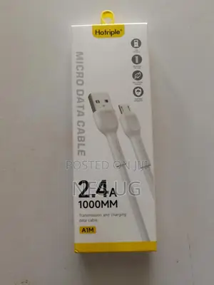 Micro Data Cable, Transmission Phone Charging Data Cable - White