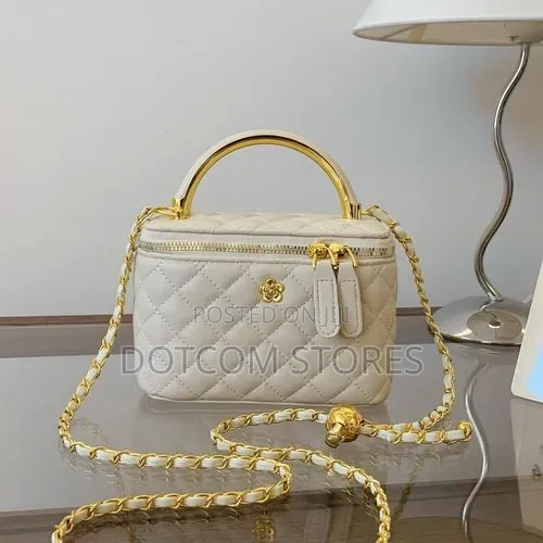 Small Quilted Square Box Bag for Women Designer