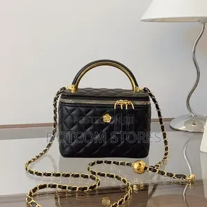 Small Quilted Square Box Bag for Women Designer