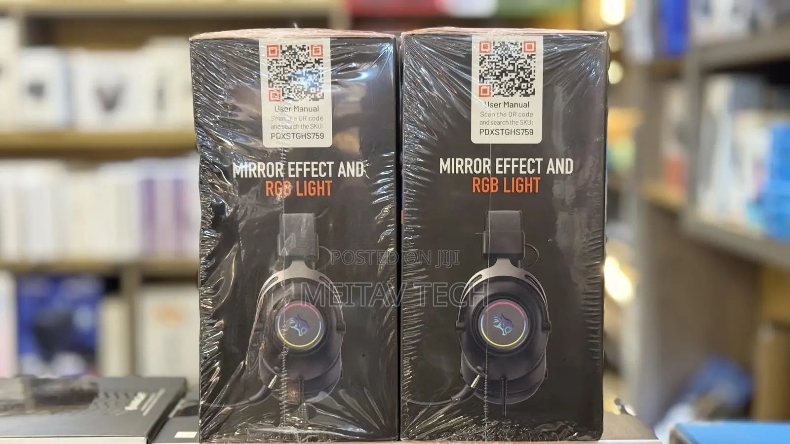 Porodo Infinity Mirror RGB Gaming Headset