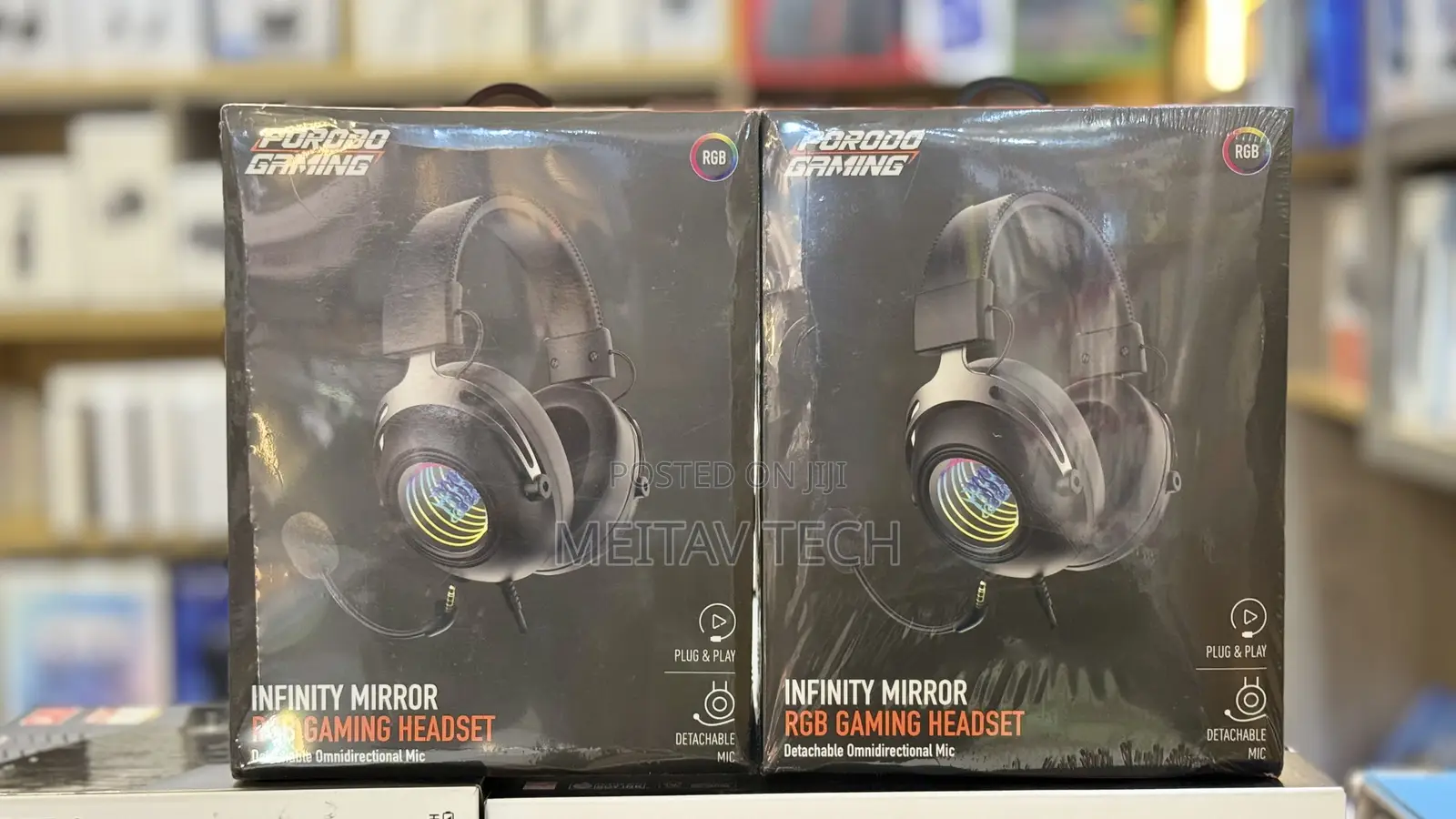 Porodo Infinity Mirror RGB Gaming Headset