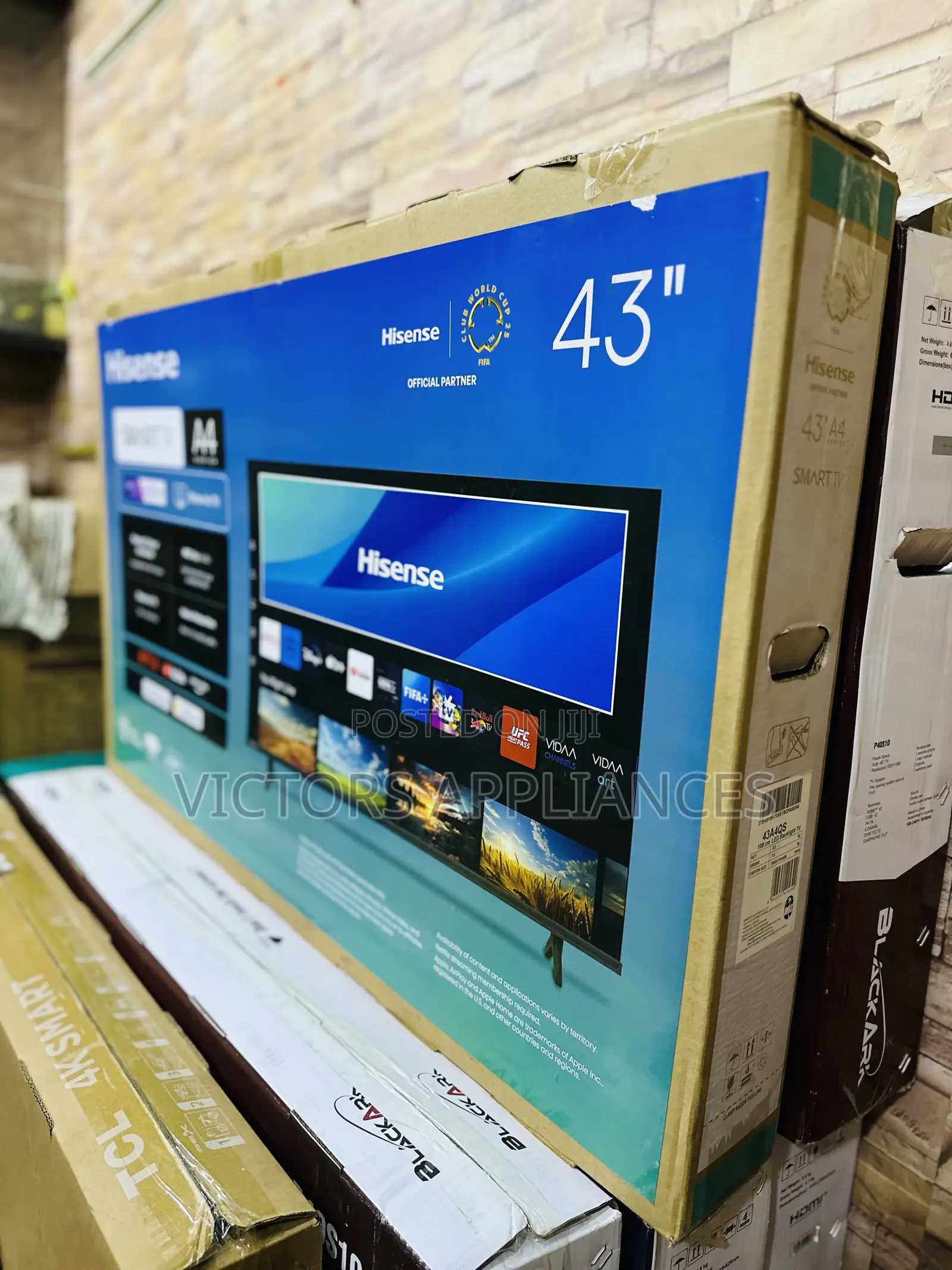 Hisense 43inches Smart TV A4 Series Powered by VIDAA OS