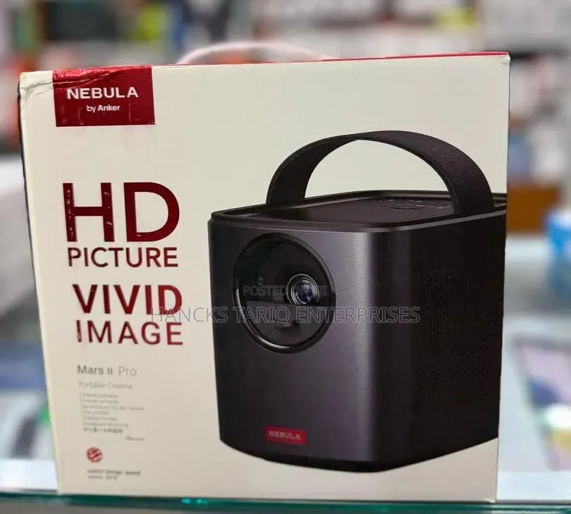 Nebula by Anker Mars II Pro Portable Cinema Projector.