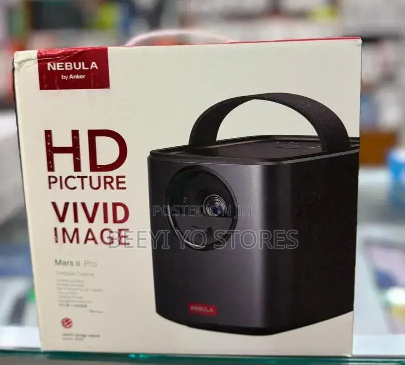 Nebula by Anker Mars II Pro Portable Cinema Projector.