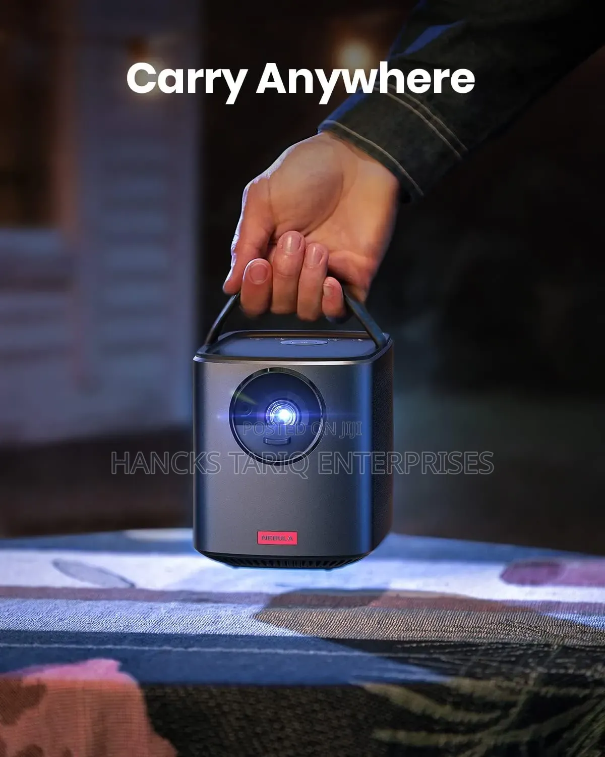 Nebula by Anker Mars II Pro Portable Cinema Projector.