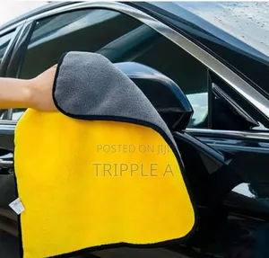 Double Sided Coral Velvet Microfiber Car Towel