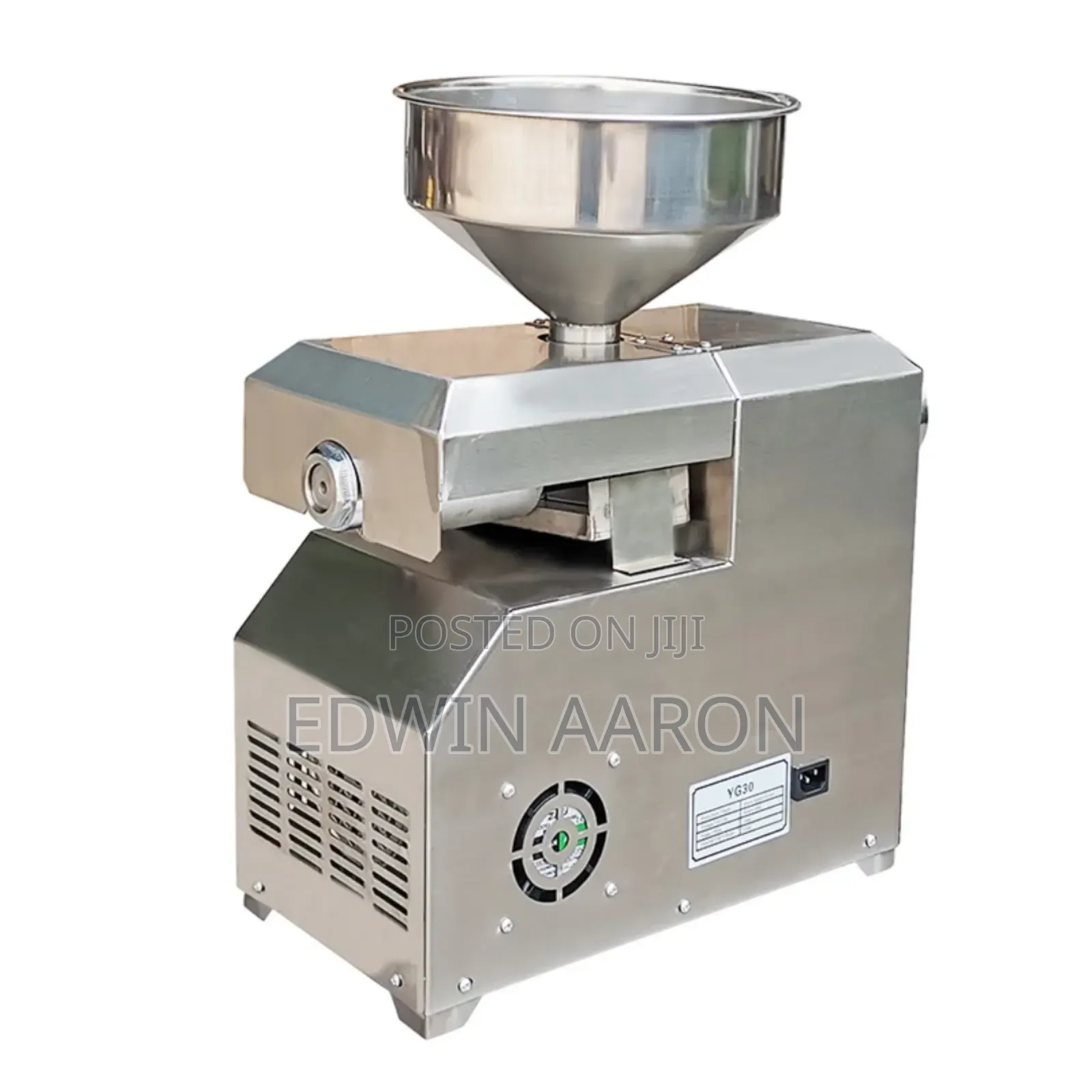 Commercial Heavy-Duty Oil Press/ Extractor Machine 10kg/Hr