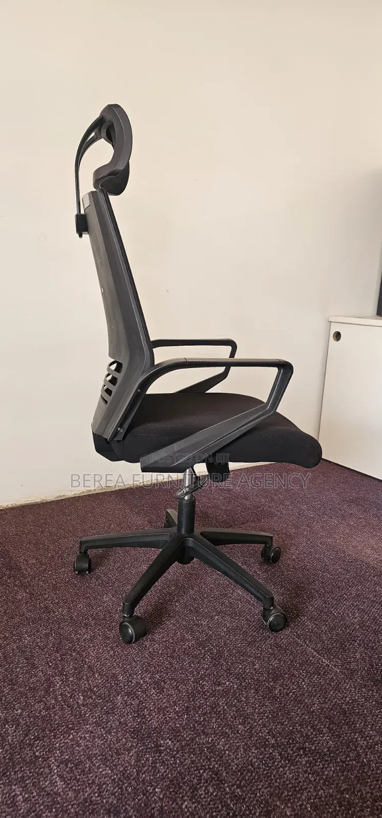 Simple Fabric Adjustable High Back Normal Office Chair