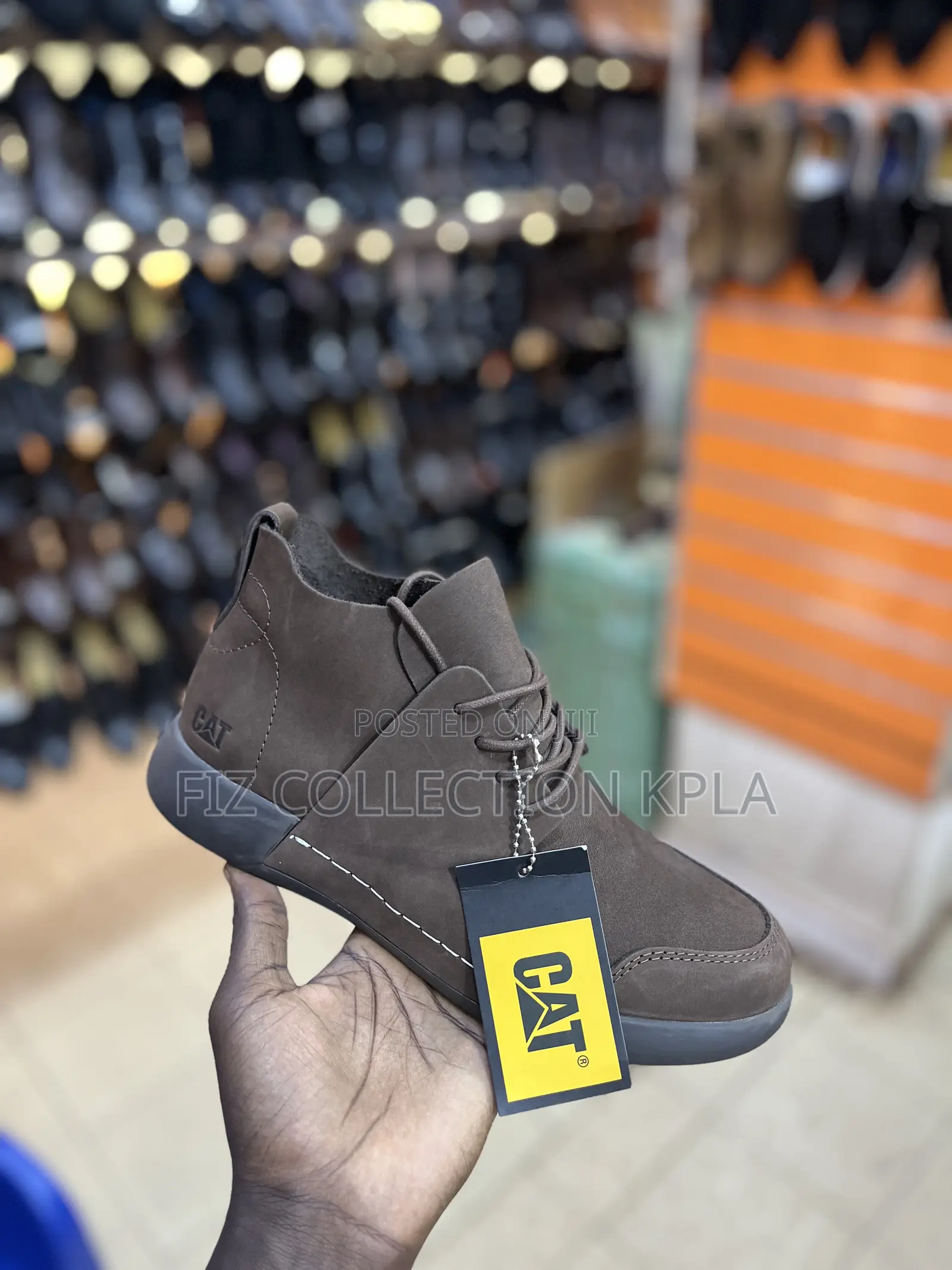 Original Caterpillar CAT Premium Casual Leather Boots