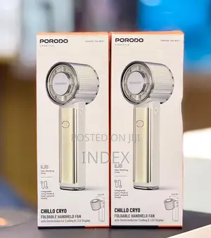 Porodo Chillo Cryo Foldable Handheld Fan / 3000mah