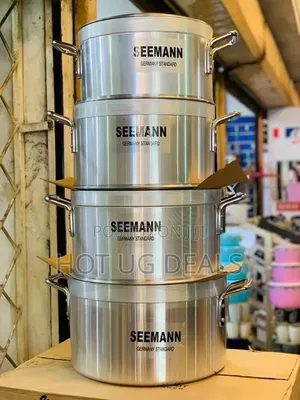 4-Piece Seemann Germany Standard Aluminum Saucepans Set