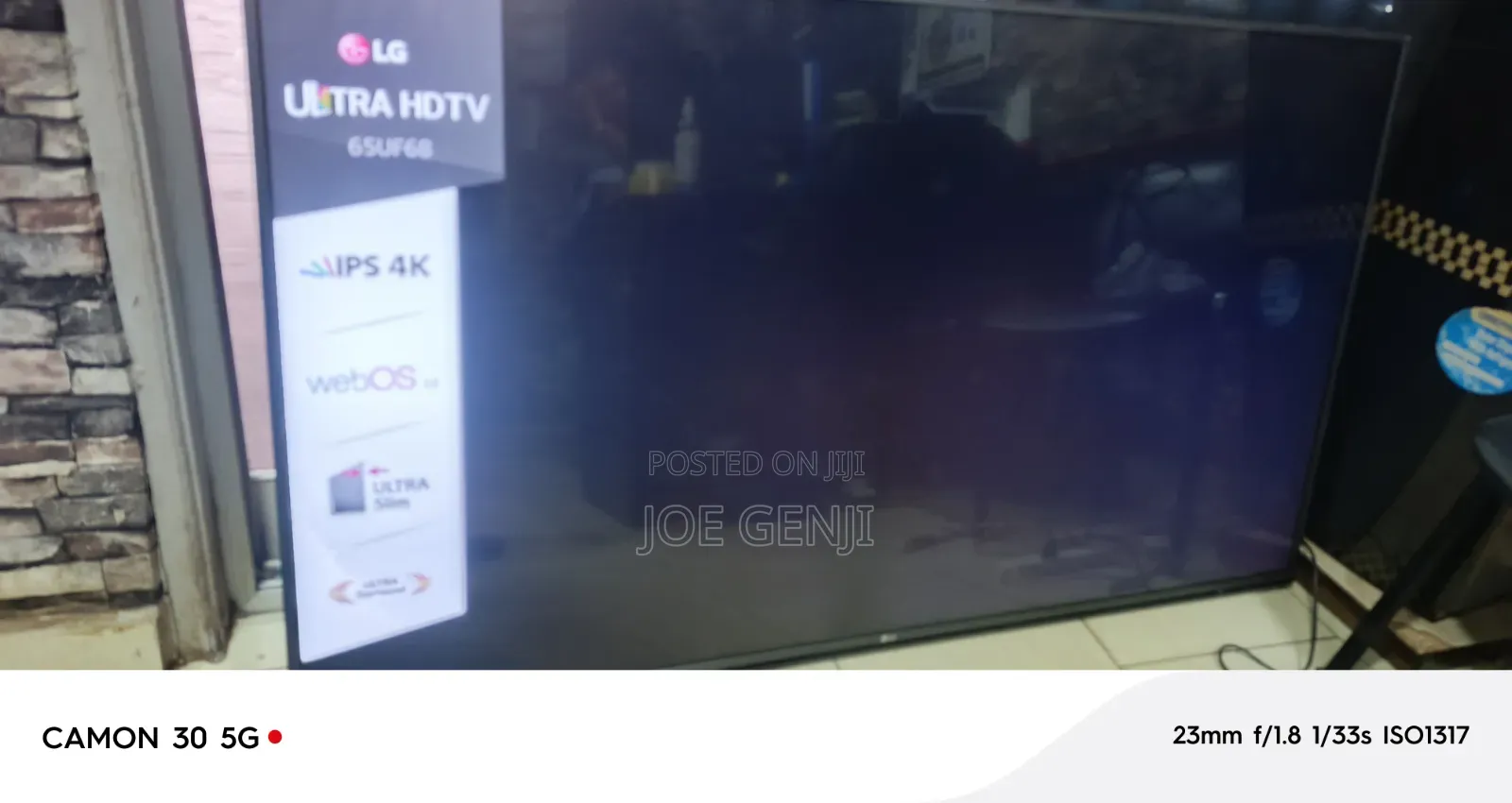 65 LG Smart Android4K Ultra Hd