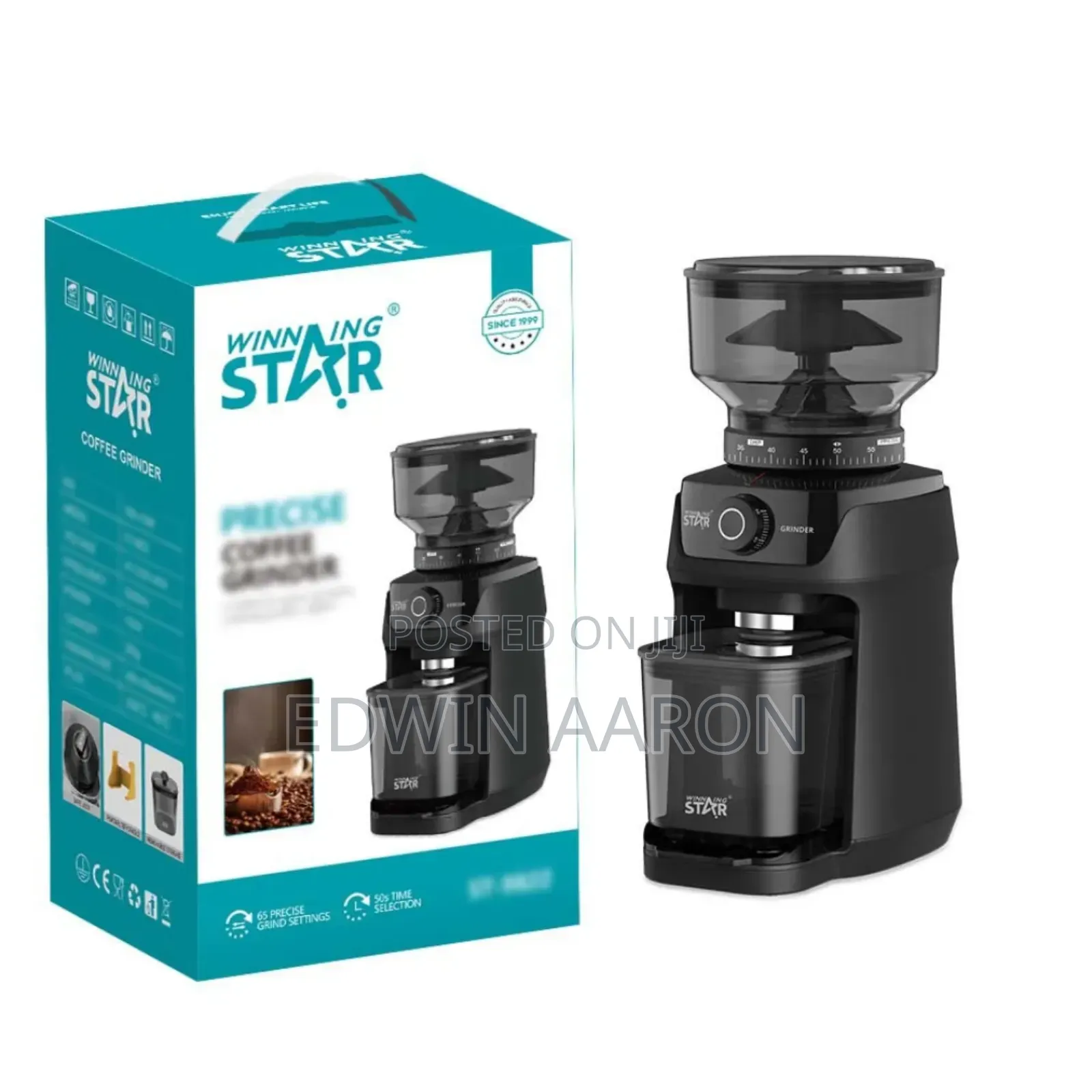 Winning Star Precise Electric Coffee Grinder