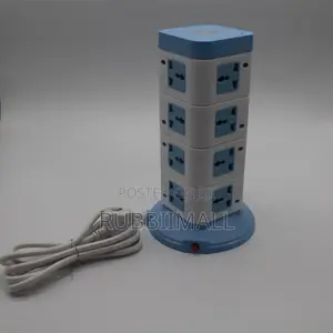 Vertical Anti-Static Power Socket ~ 4 Vertical Socket