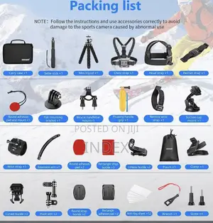 Neewr 50in1 Action Camera Accessory Kit