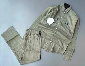 Armani Exchange Linen Two Piece Set