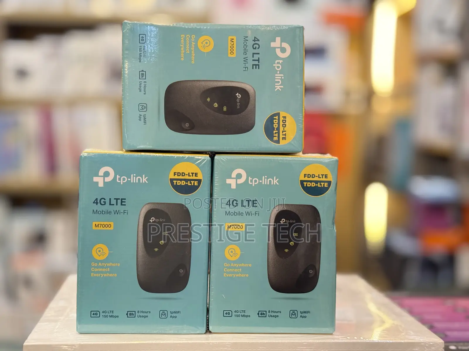 TP Link M7000 4G+ Mifi, Portable Travel WiFi, Unlocked for All Network