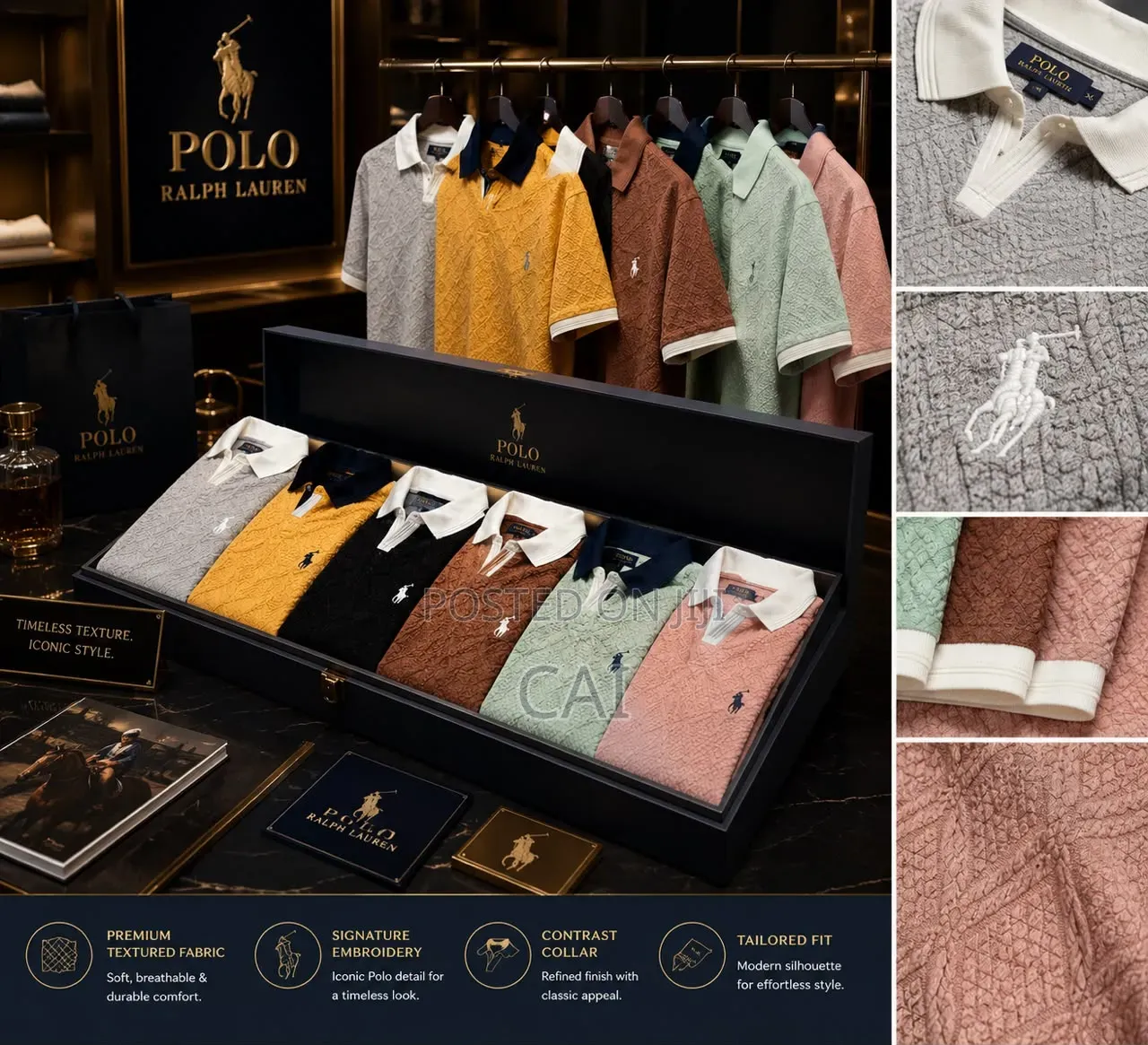 Polo Ralph Lauren Knitted Polo Shirt