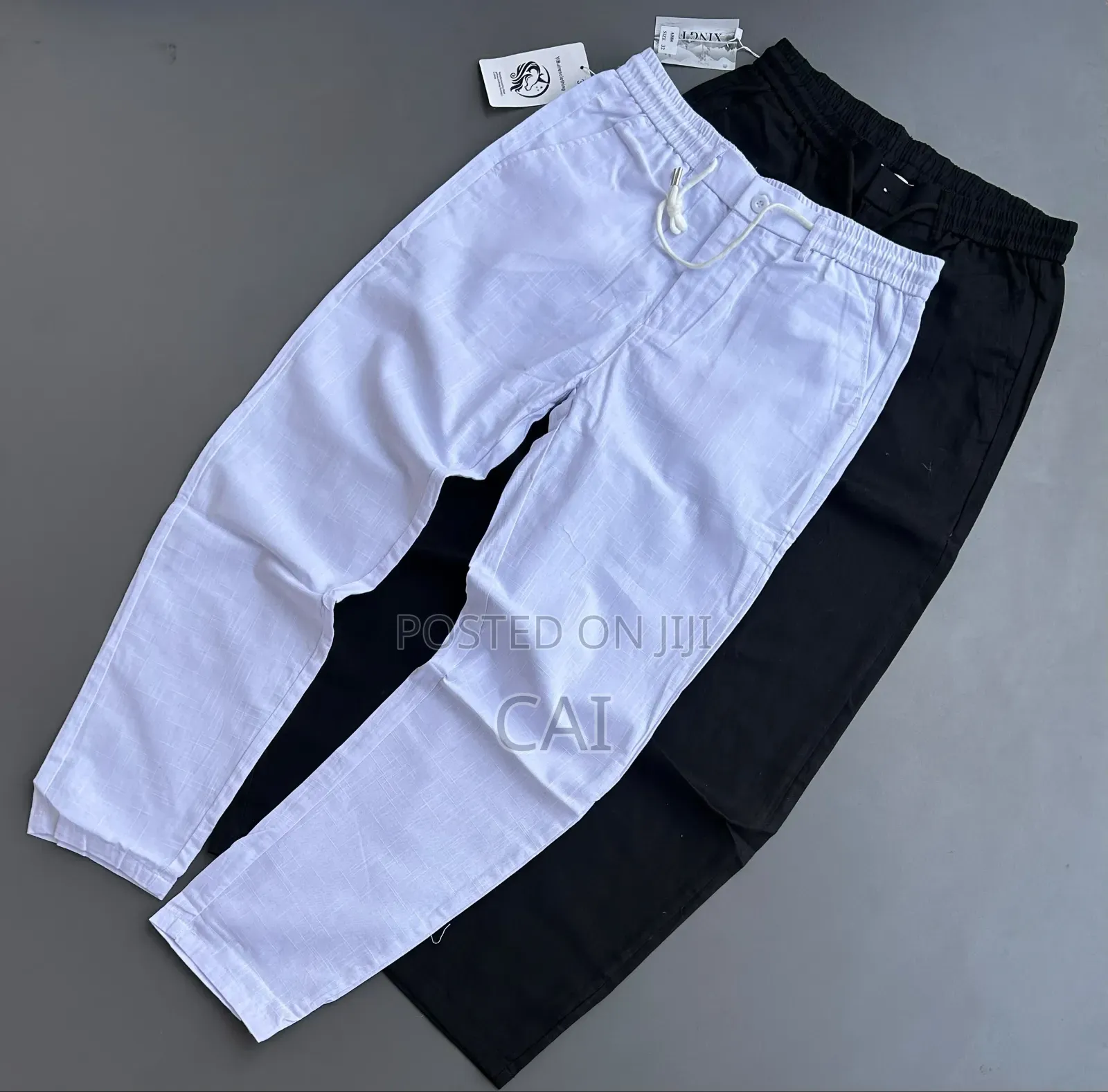 Relaxed-Fit Men's Linen Pants. 7colors