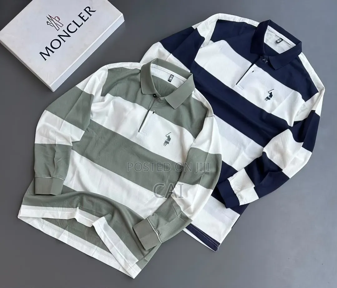 Generic Xim Brand Long-Sleeved Polo Shirts,