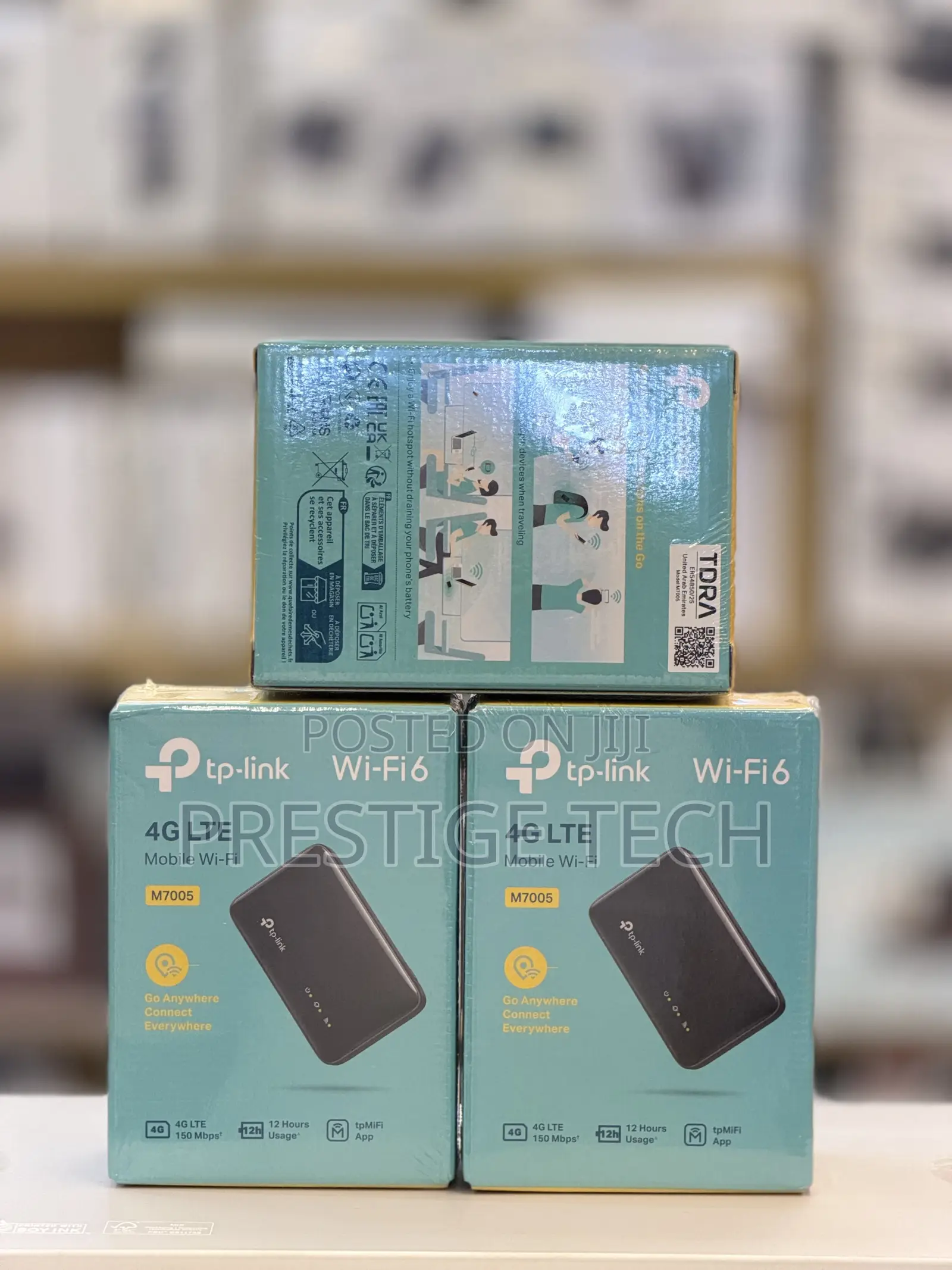 TP Link Mifi M7005 Wifi 6 Portable Router 4G LTE Wifi 6, 12h Battery
