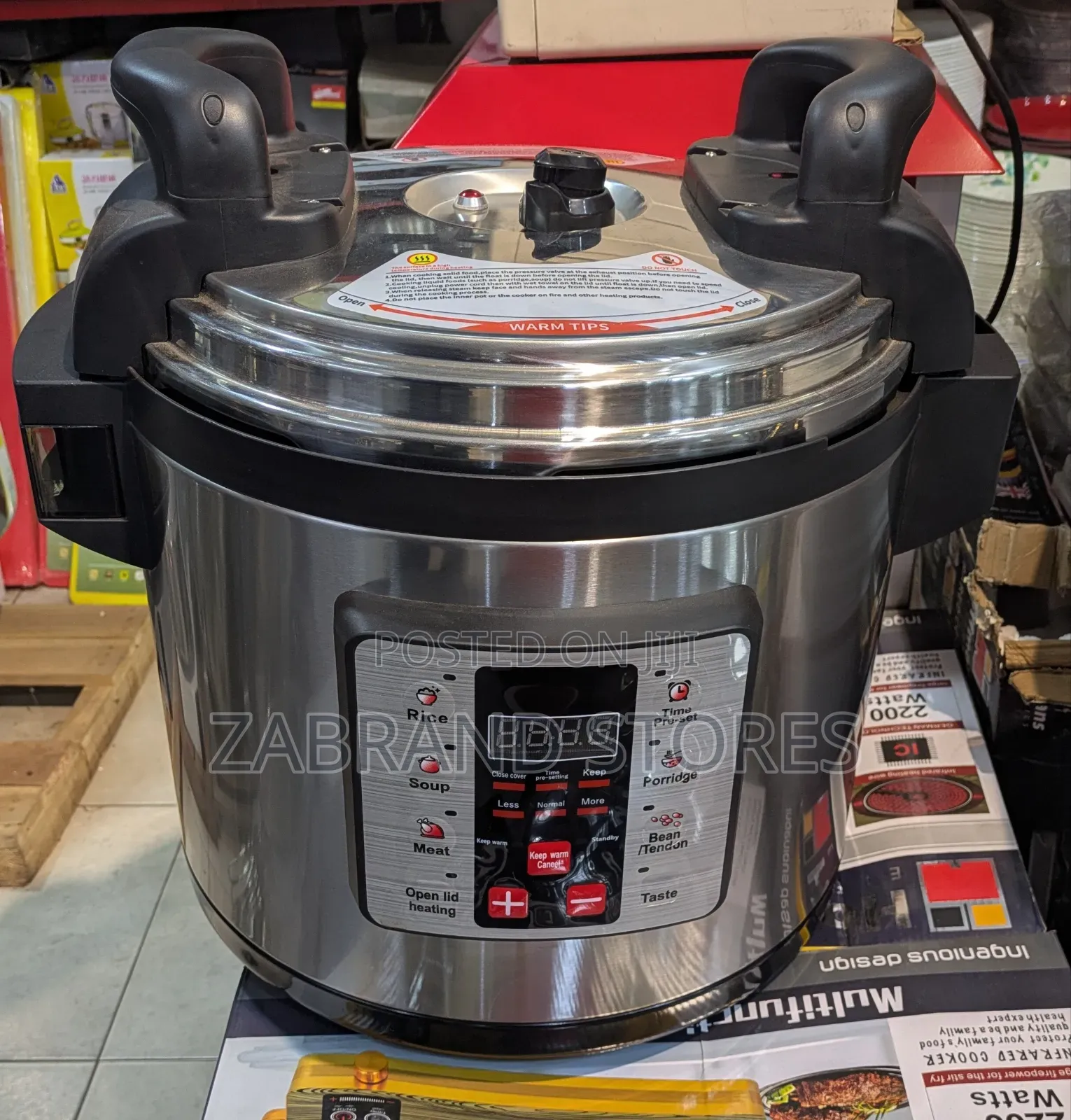 Commercial Electric Pressure Cooker 21L