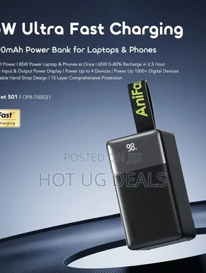 Oraimo PowerJet 501 50000mAh 85W Fast Charging Power Bank