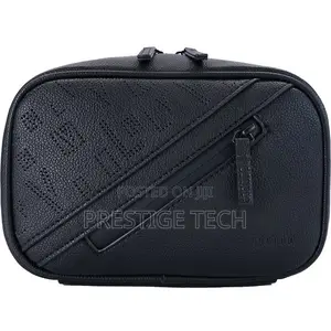 Levelo Lino Tech Organizer Pouch, Wide Full Zip Access, Compact