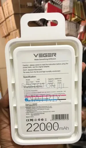Veger Power Bank 25000mah