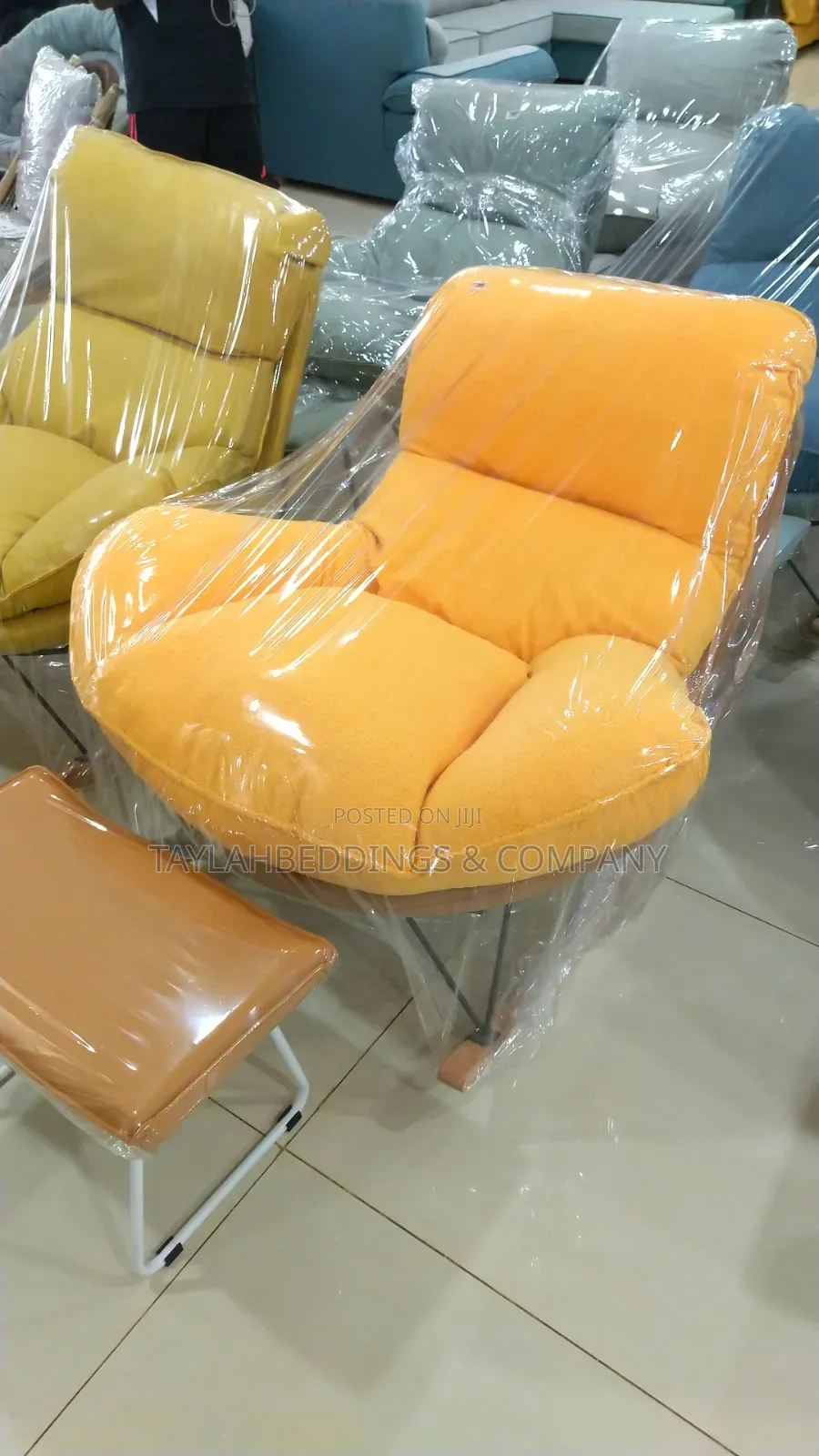 Single Sofa Lazy Leisure Recliner Home Light Luxury Rocking