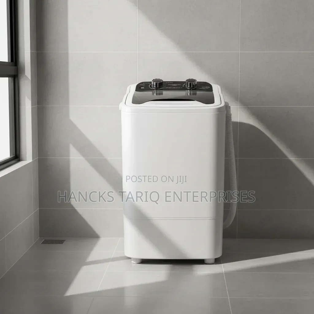 Portable Mini Single-Tub Washing Machine With Shoe Cleaning Brush .