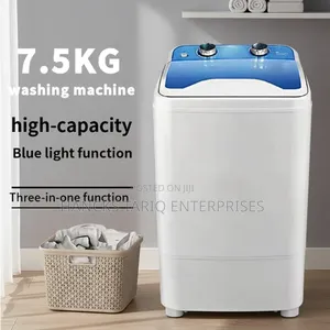 Portable Mini Single-Tub Washing Machine With Shoe Cleaning Brush .