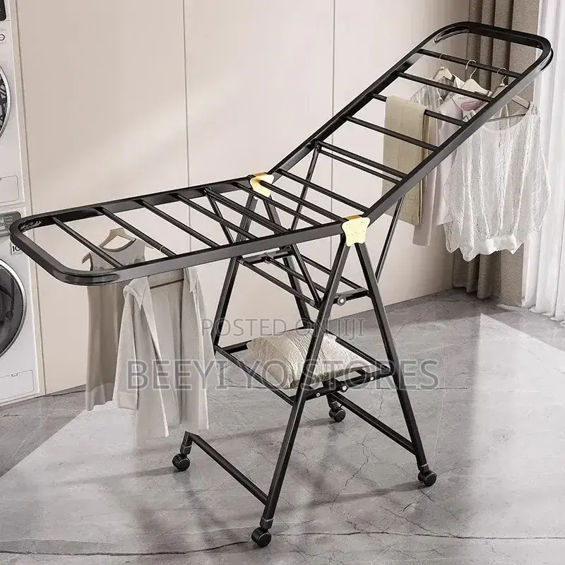 Foldable Rolling Clothes Drying Rack / Laundry Airer.