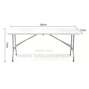 180cm Foldable Plastic Utility Banquet Table.
