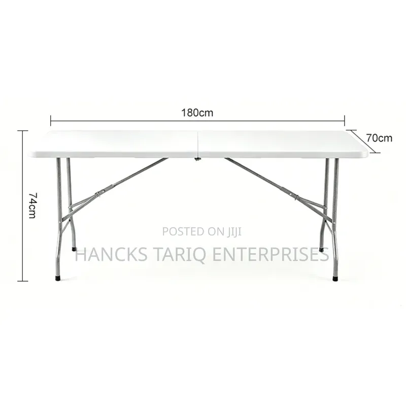 180cm Foldable Plastic Utility Banquet Table.