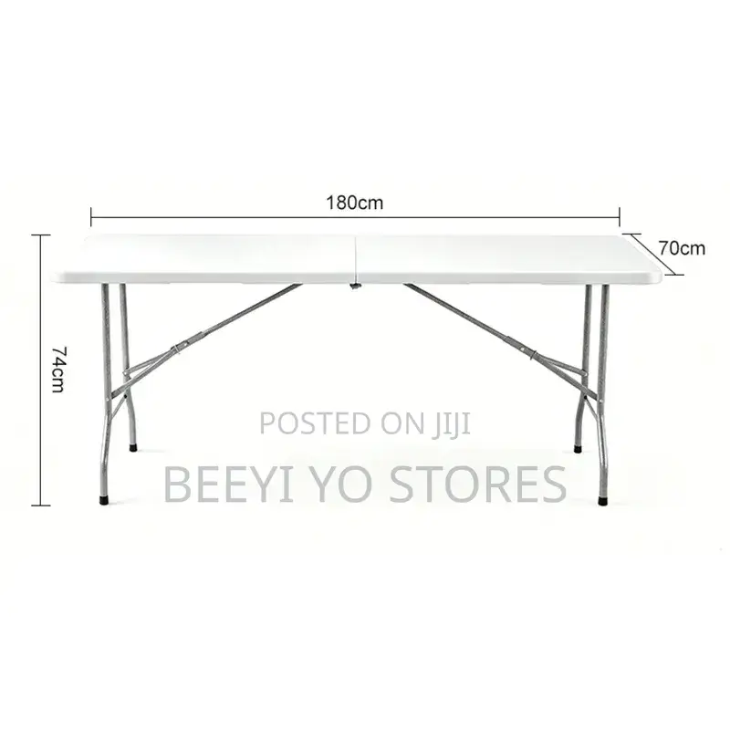 180cm Foldable Plastic Utility Banquet Table.