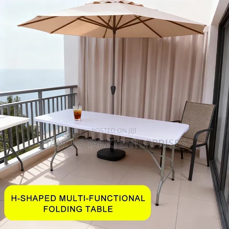 180cm Foldable Plastic Utility Banquet Table.