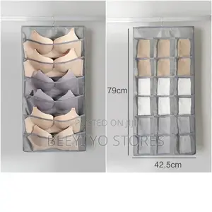 Double-Sided Hanging Closet Organizer (Underwear, Bra, and Sock More).