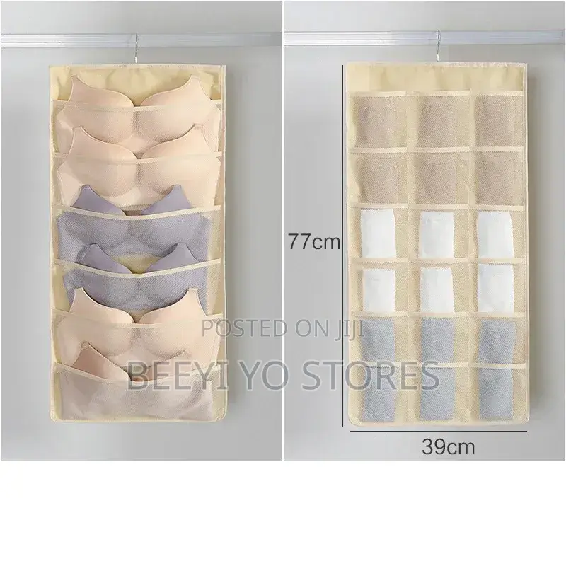 Double-Sided Hanging Closet Organizer (Underwear, Bra, and Sock More).