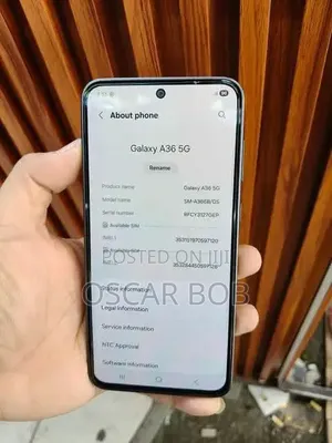 New Samsung Galaxy A36 256 GB Black