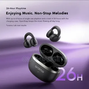 Oraimo OpenSnap OPN-373 Clip-on Earbuds - 26H Battery Open Ear Sound